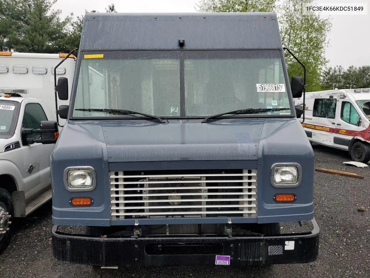2019 Ford Econoline E450 Super Duty Commercial Str VIN: 1FC3E4K66KDC51849 Lot: 51966815
