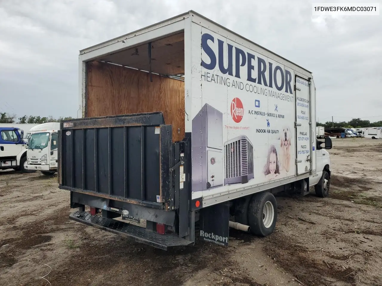 2021 Ford Econoline E350 Super Duty Cutaway Van VIN: 1FDWE3FK6MDC03071 Lot: 62810085