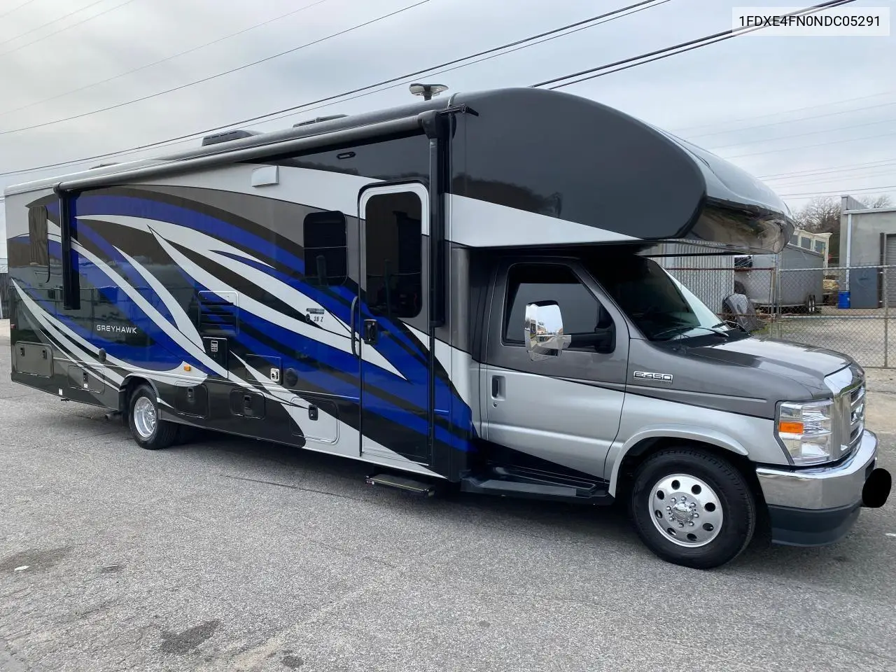 2022 Ford Econoline E450 Super Duty Cutaway Van VIN: 1FDXE4FN0NDC05291 Lot: 56802245