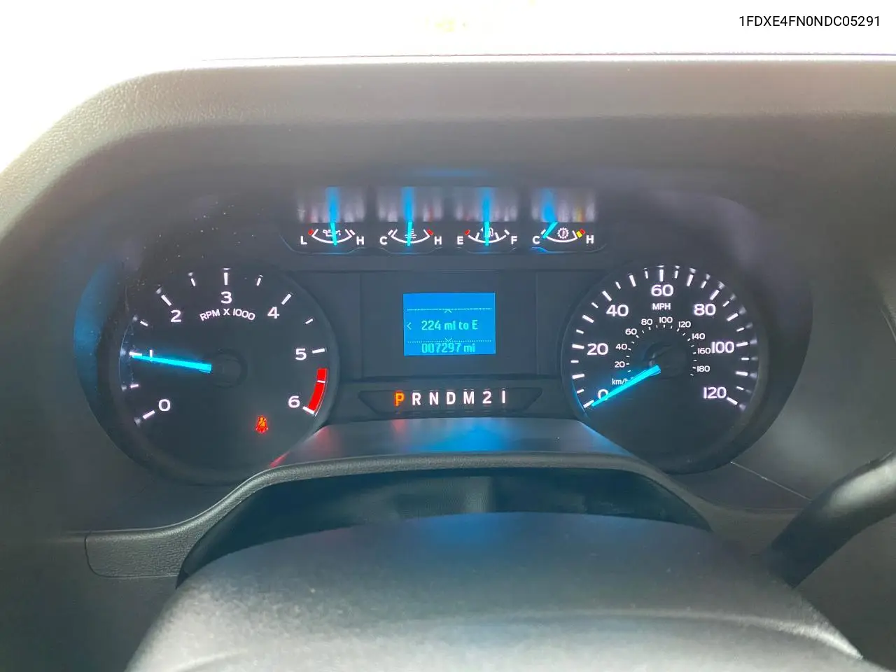2022 Ford Econoline E450 Super Duty Cutaway Van VIN: 1FDXE4FN0NDC05291 Lot: 56802245