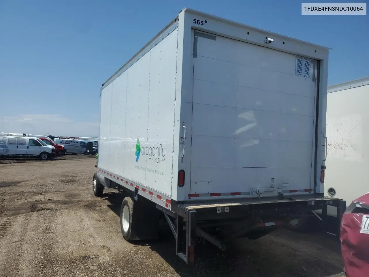 2022 Ford Econoline E450 Super Duty Cutaway Van VIN: 1FDXE4FN3NDC10064 Lot: 62122315