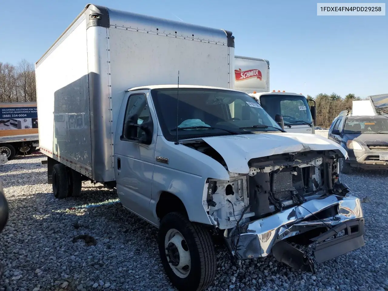 2023 Ford E450 Box Truck VIN: 1FDXE4FN4PDD29258 Lot: 47927505