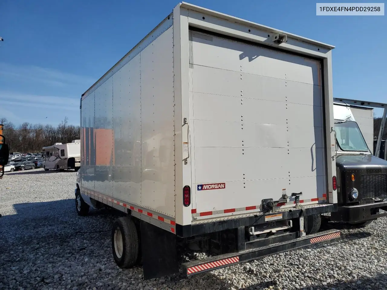 2023 Ford E450 Box Truck VIN: 1FDXE4FN4PDD29258 Lot: 47927505