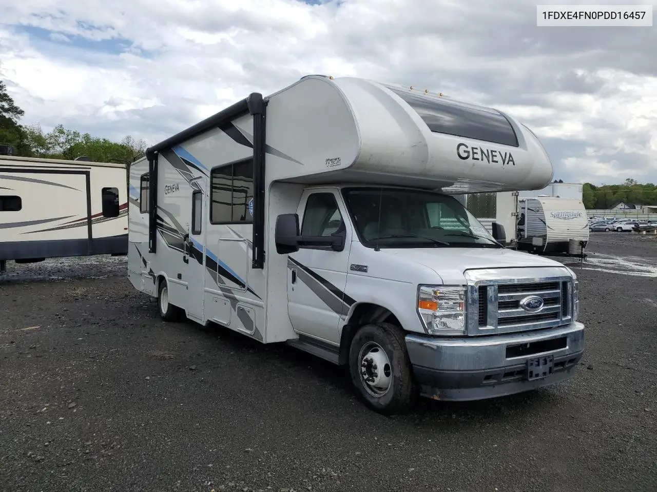 2023 Ford Econoline E450 Super Duty Cutaway Van VIN: 1FDXE4FN0PDD16457 Lot: 49444535
