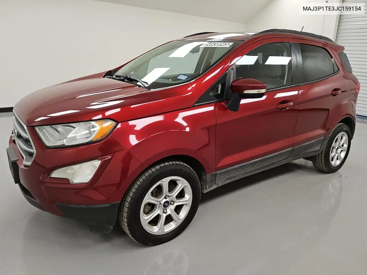 2018 Ford Ecosport Se VIN: MAJ3P1TE3JC159154 Lot: 54930045