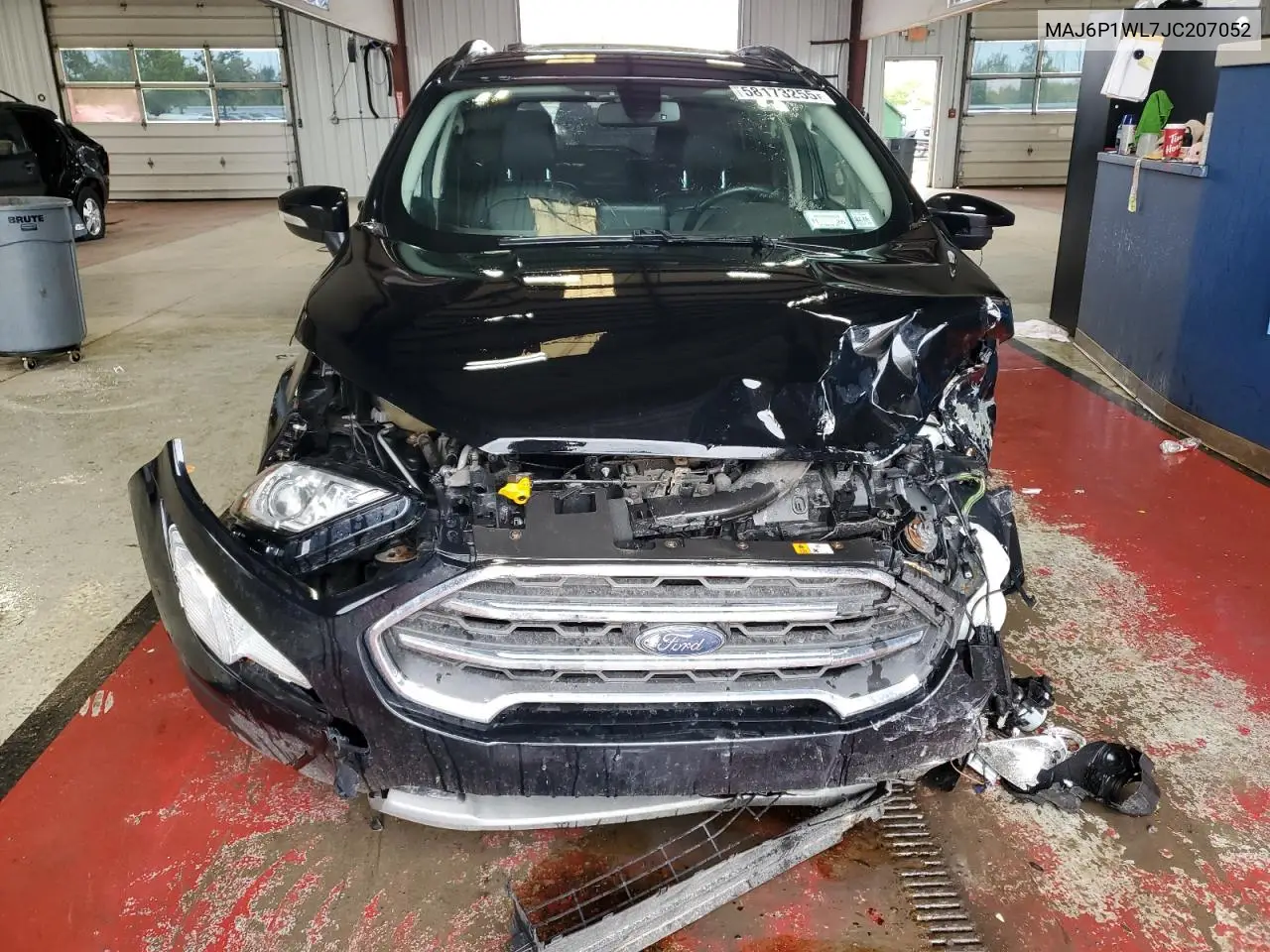 2018 Ford Ecosport Titanium VIN: MAJ6P1WL7JC207052 Lot: 58173255