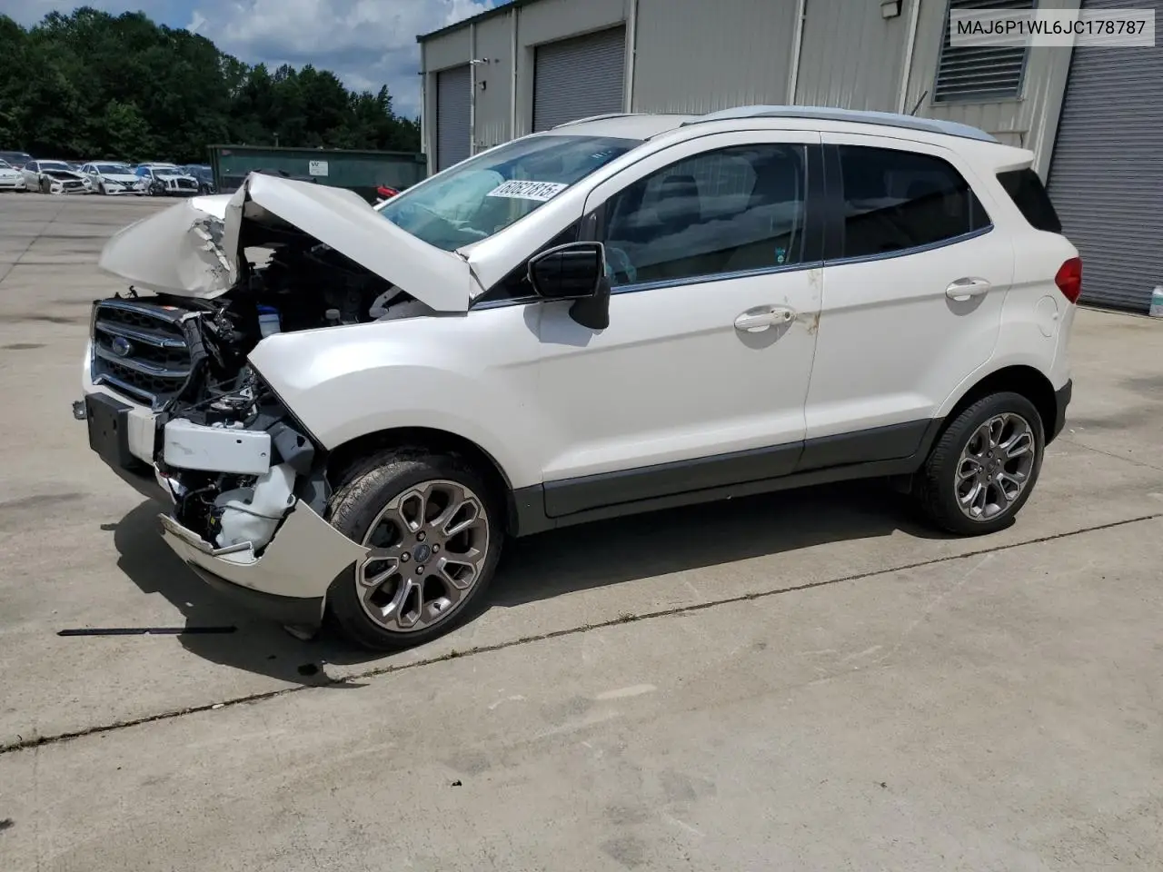 2018 Ford Ecosport Titanium VIN: MAJ6P1WL6JC178787 Lot: 60621815