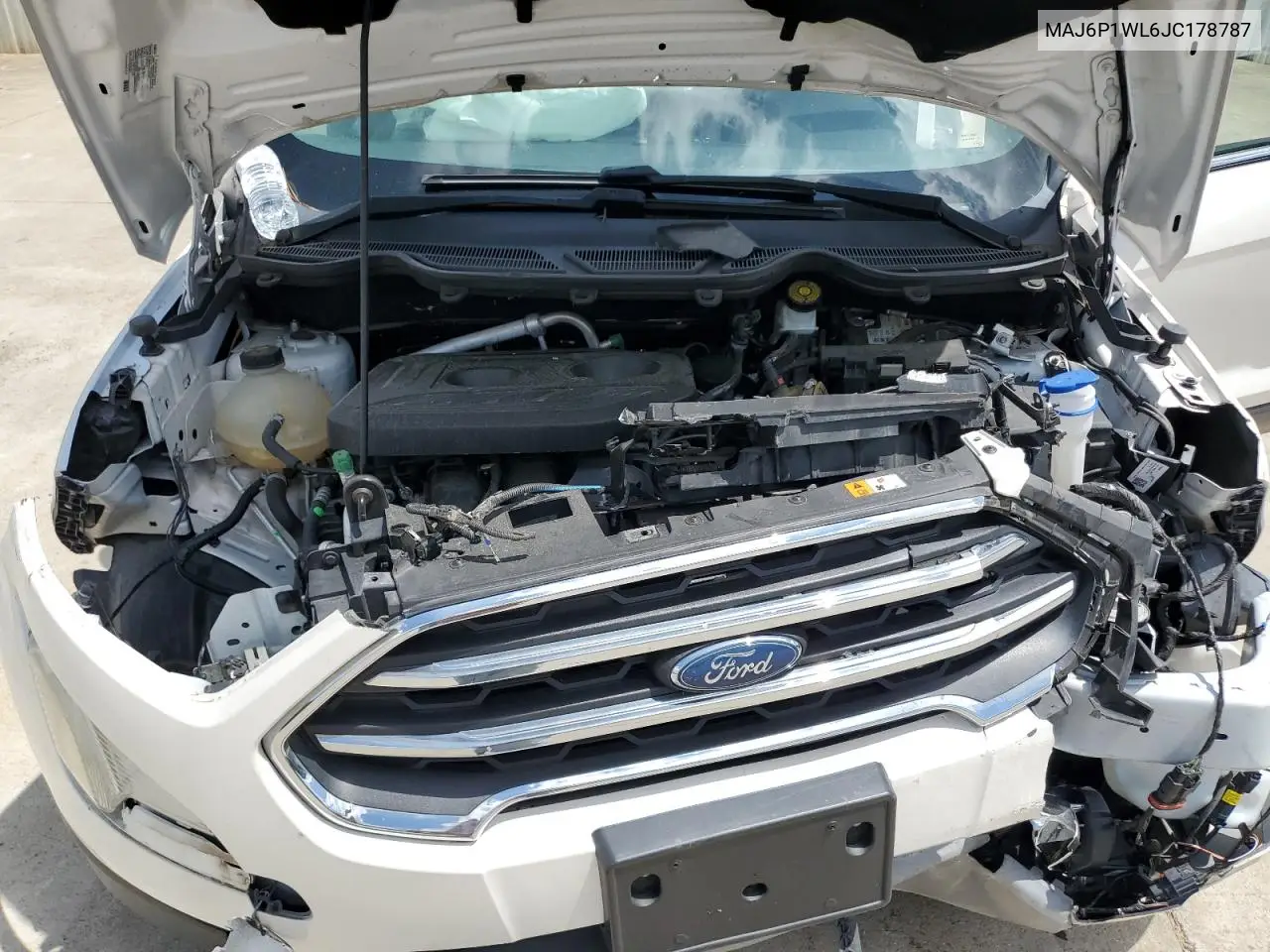 2018 Ford Ecosport Titanium VIN: MAJ6P1WL6JC178787 Lot: 60621815