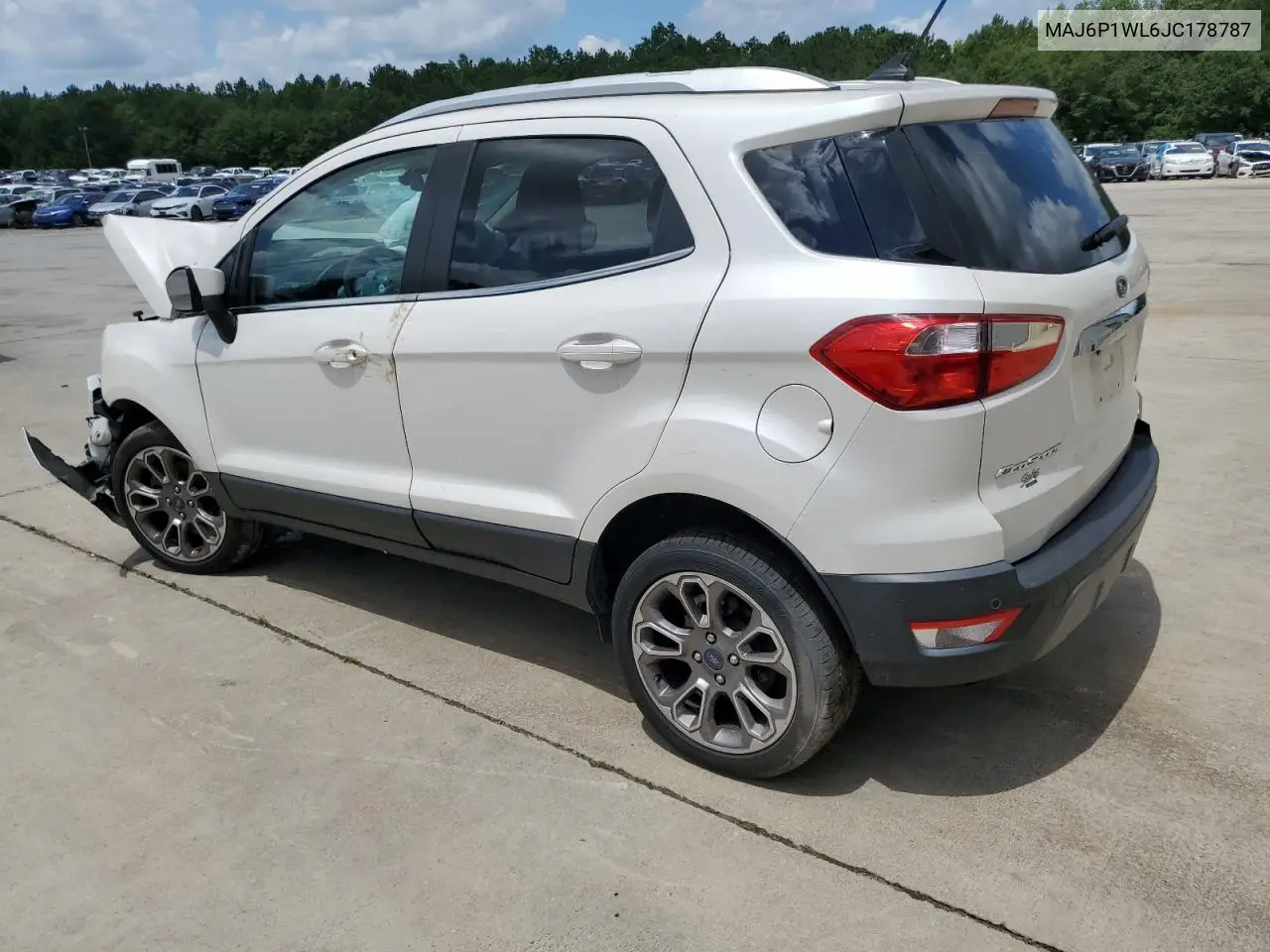 2018 Ford Ecosport Titanium VIN: MAJ6P1WL6JC178787 Lot: 60621815