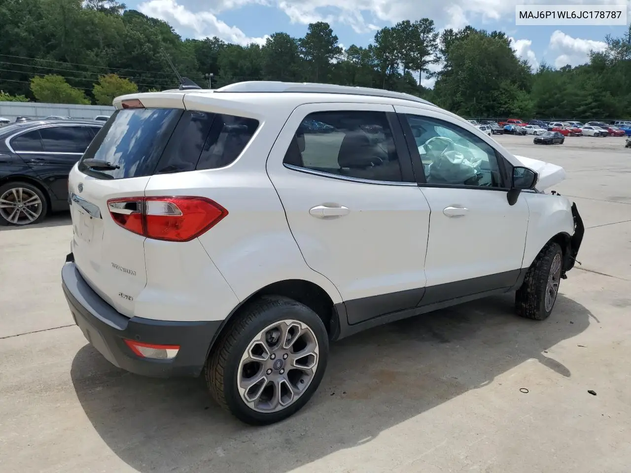 2018 Ford Ecosport Titanium VIN: MAJ6P1WL6JC178787 Lot: 60621815