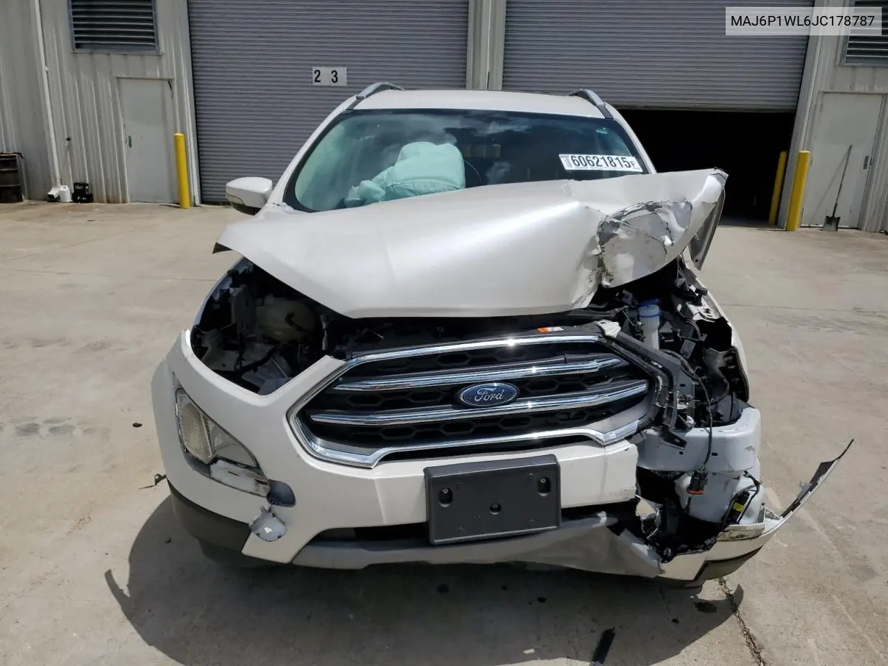 2018 Ford Ecosport Titanium VIN: MAJ6P1WL6JC178787 Lot: 60621815