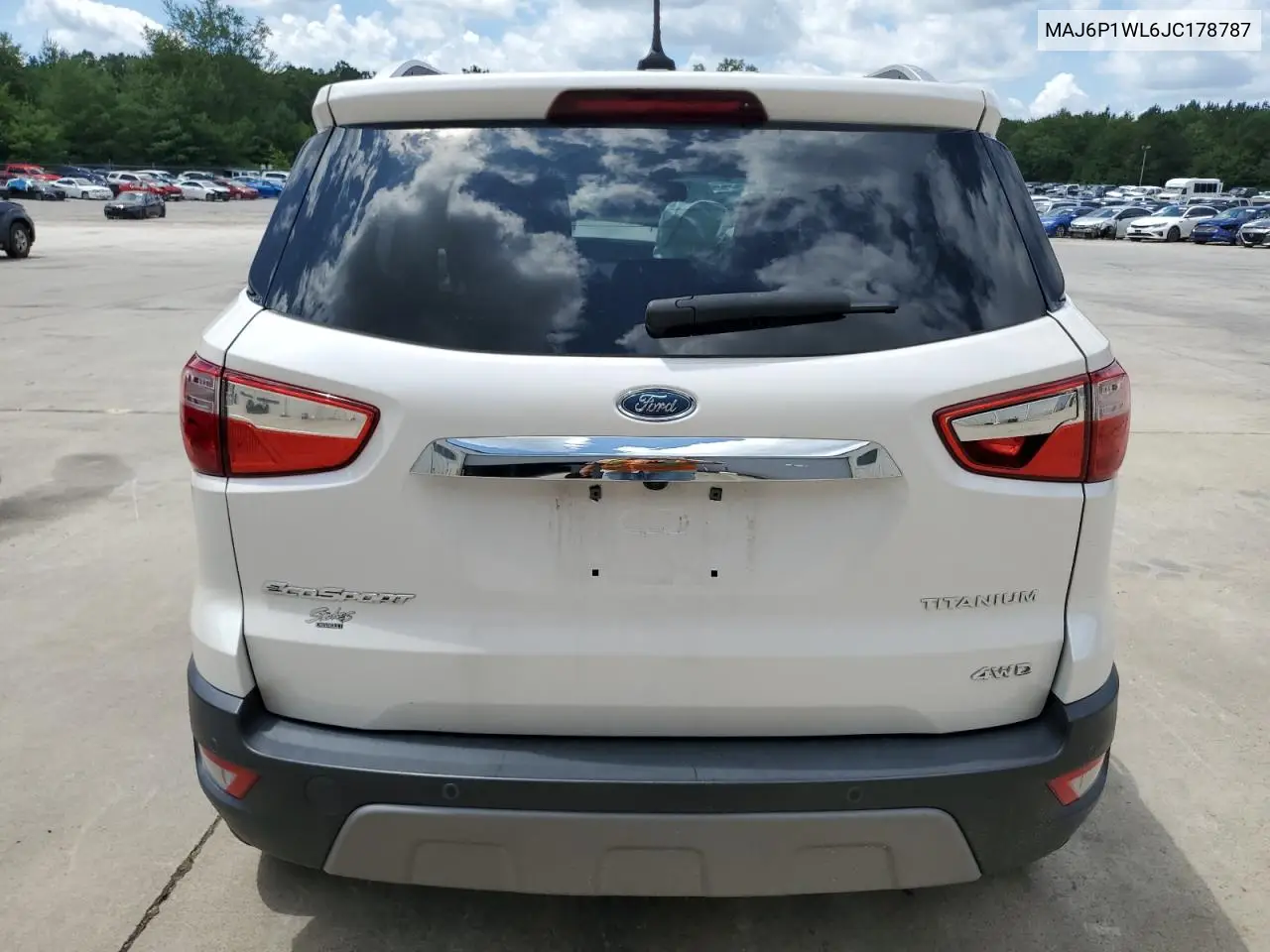 2018 Ford Ecosport Titanium VIN: MAJ6P1WL6JC178787 Lot: 60621815