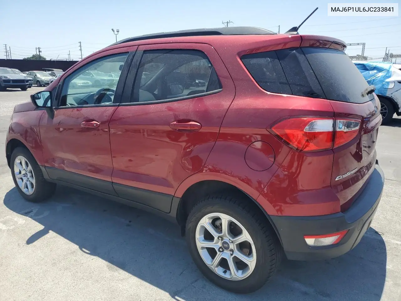 2018 Ford Ecosport Se VIN: MAJ6P1UL6JC233841 Lot: 61264315
