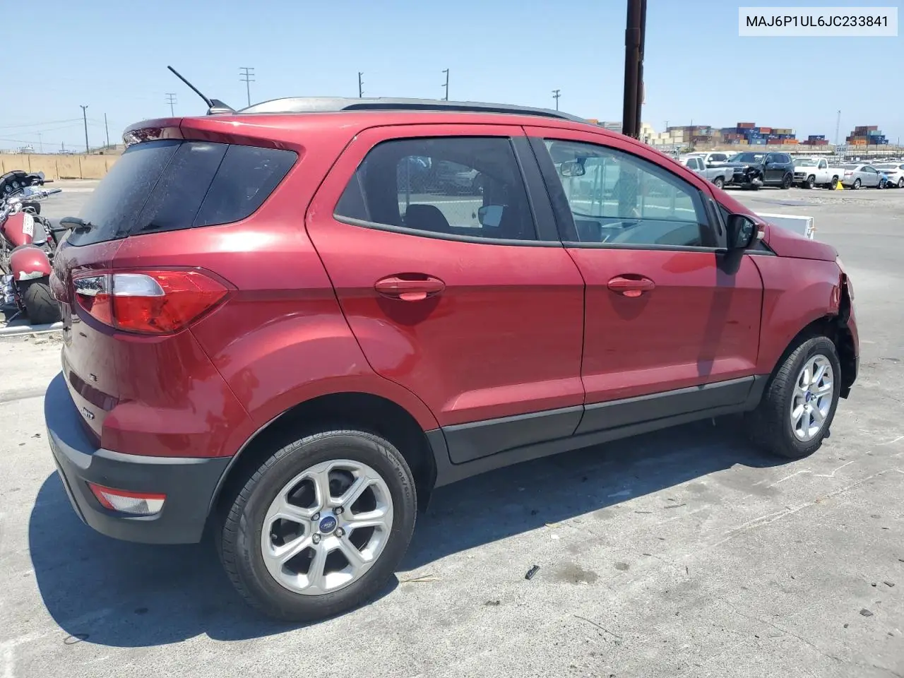 2018 Ford Ecosport Se VIN: MAJ6P1UL6JC233841 Lot: 61264315