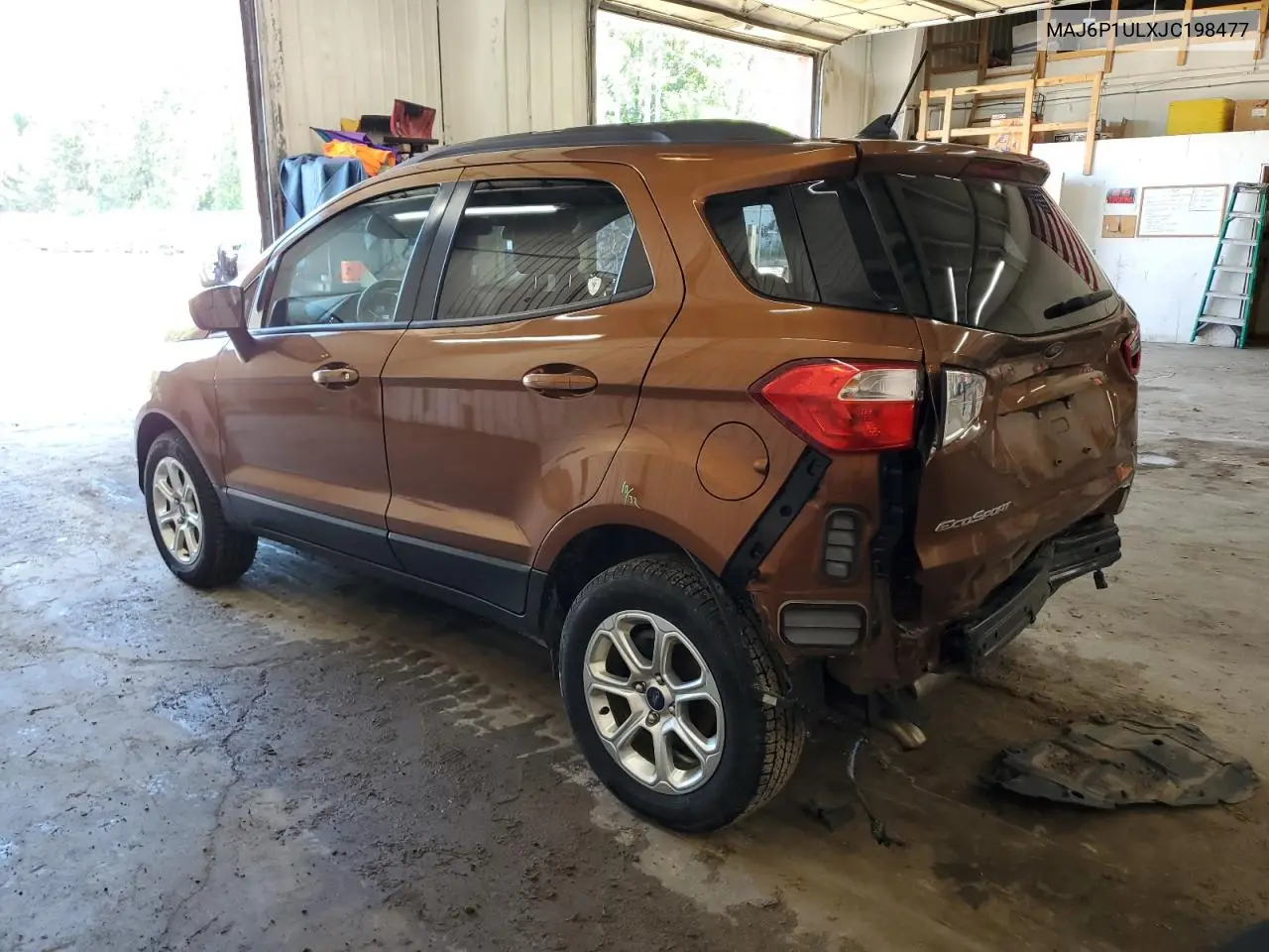 2018 Ford Ecosport Se VIN: MAJ6P1ULXJC198477 Lot: 62337635