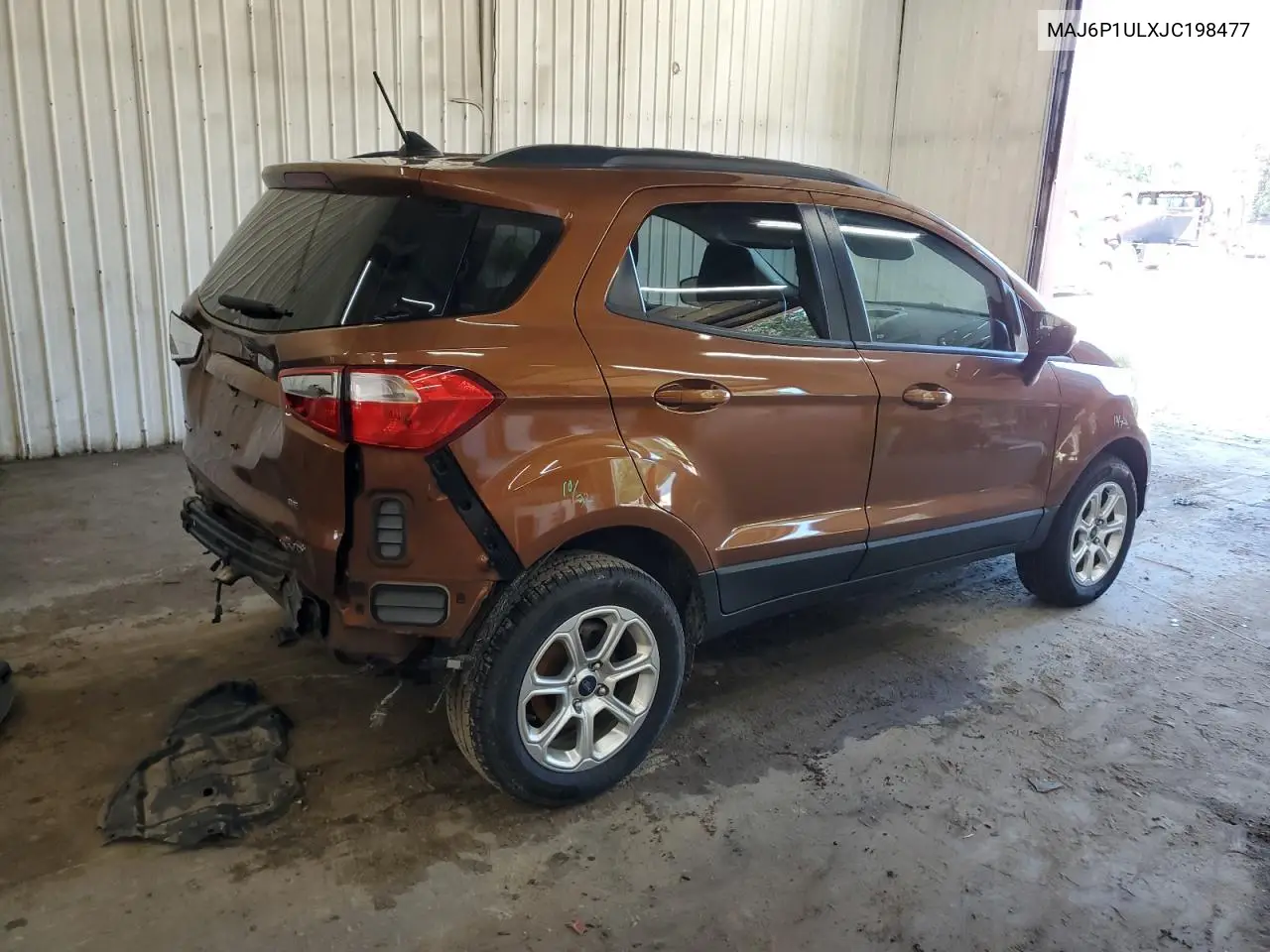 2018 Ford Ecosport Se VIN: MAJ6P1ULXJC198477 Lot: 62337635