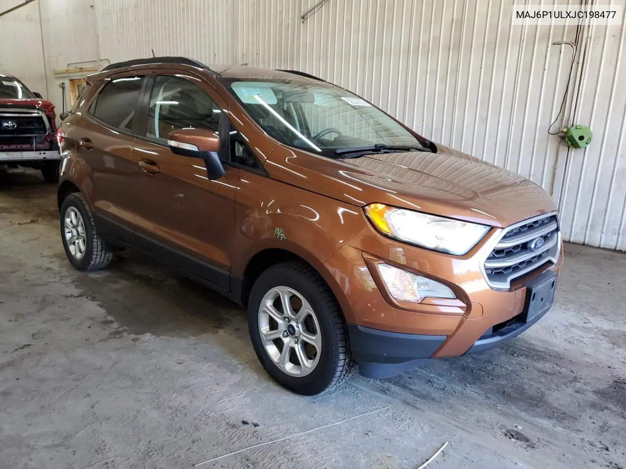 2018 Ford Ecosport Se VIN: MAJ6P1ULXJC198477 Lot: 62337635
