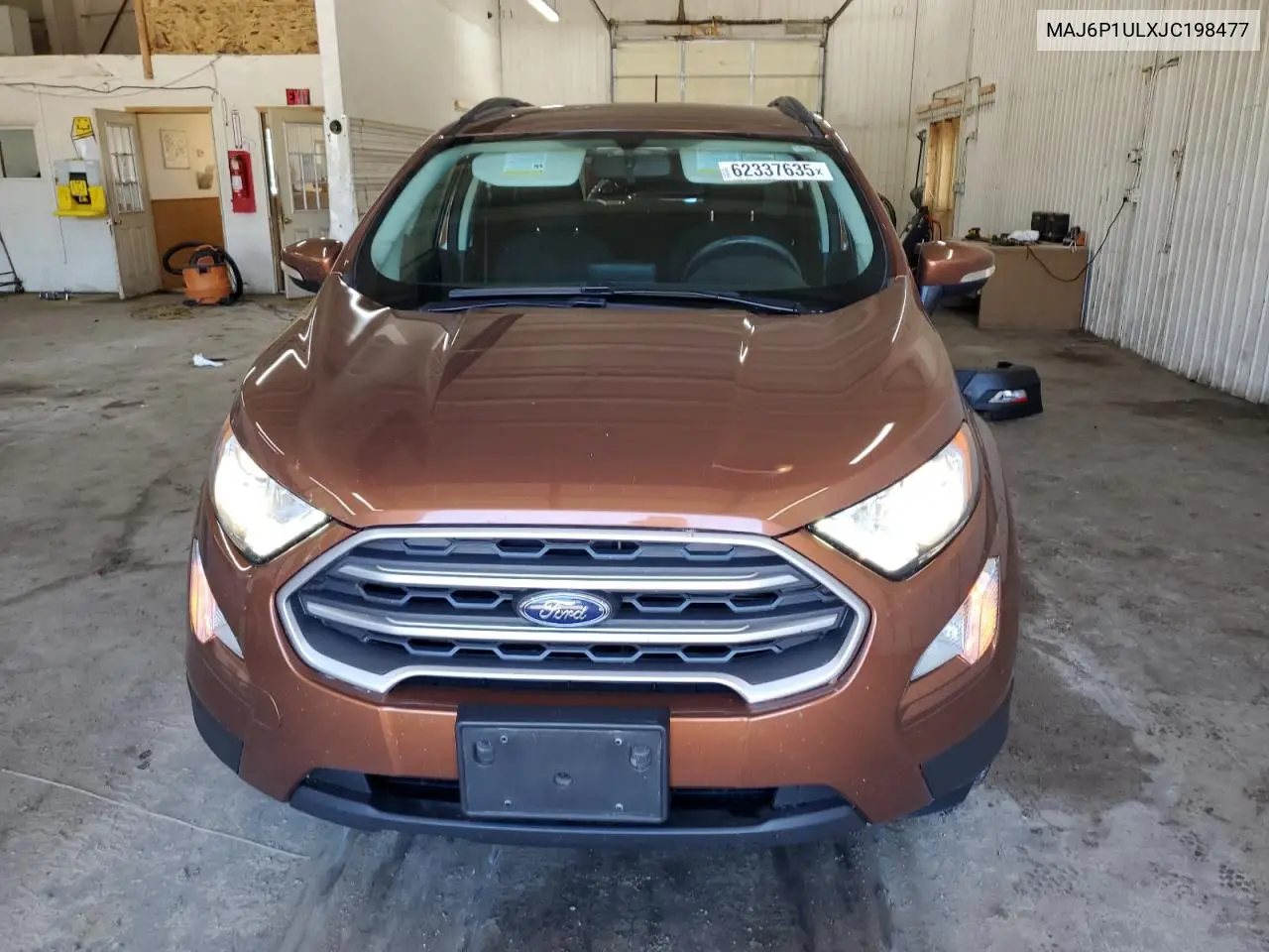 2018 Ford Ecosport Se VIN: MAJ6P1ULXJC198477 Lot: 62337635
