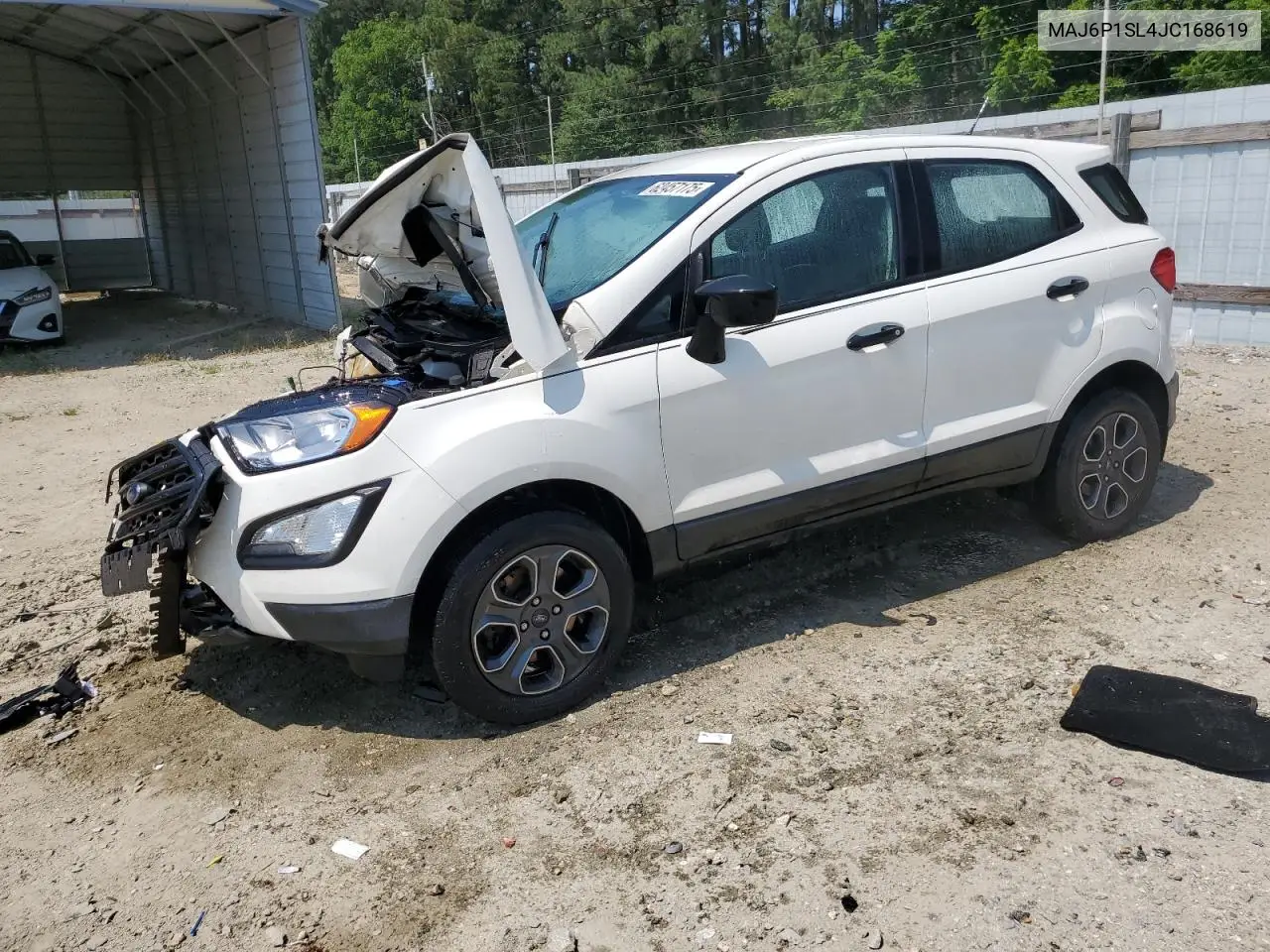 2018 Ford Ecosport S VIN: MAJ6P1SL4JC168619 Lot: 62457175