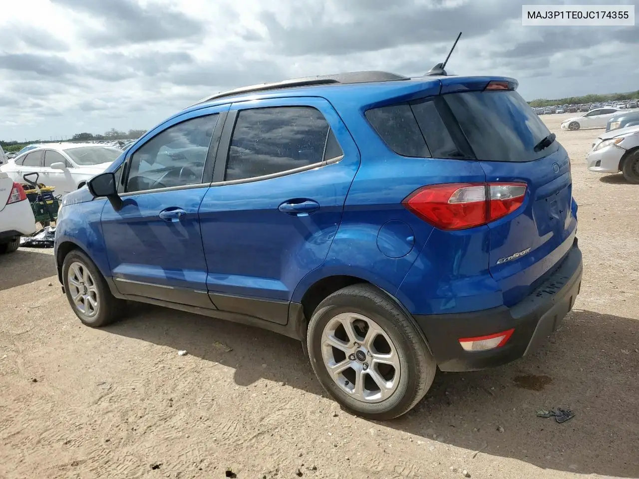 2018 Ford Ecosport Se VIN: MAJ3P1TE0JC174355 Lot: 62561455