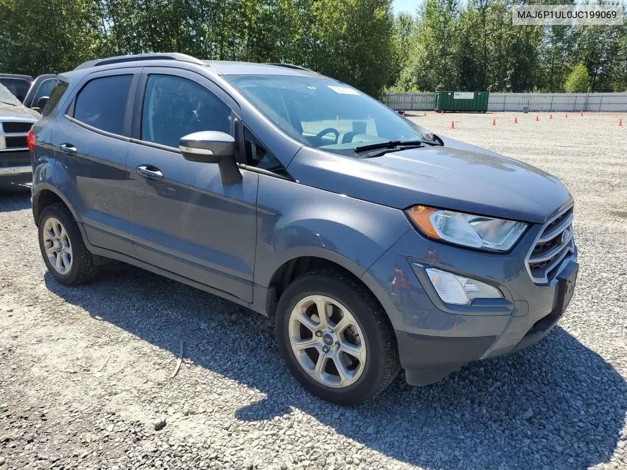 2018 Ford Ecosport Se VIN: MAJ6P1UL0JC199069 Lot: 62658225