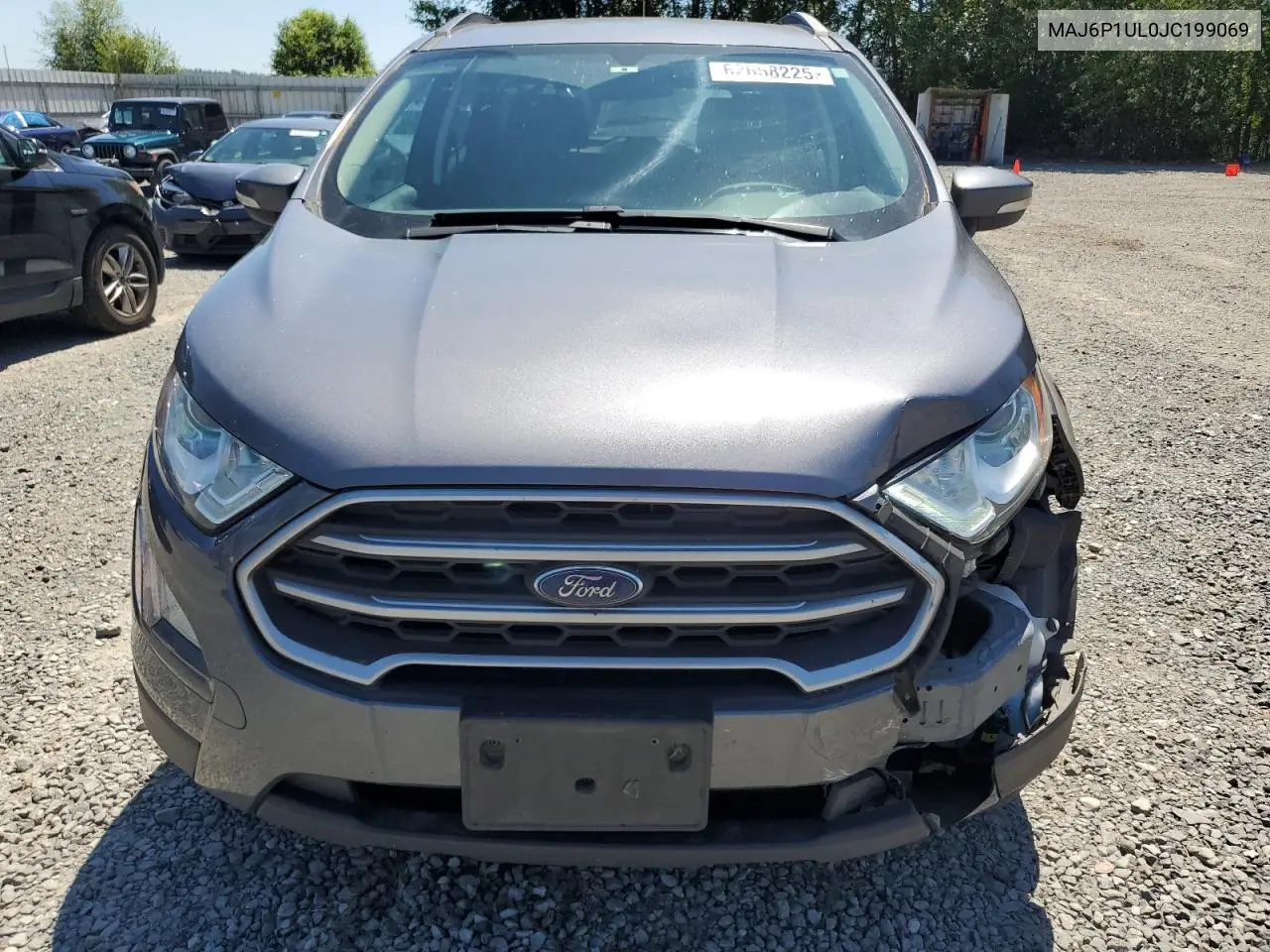2018 Ford Ecosport Se VIN: MAJ6P1UL0JC199069 Lot: 62658225