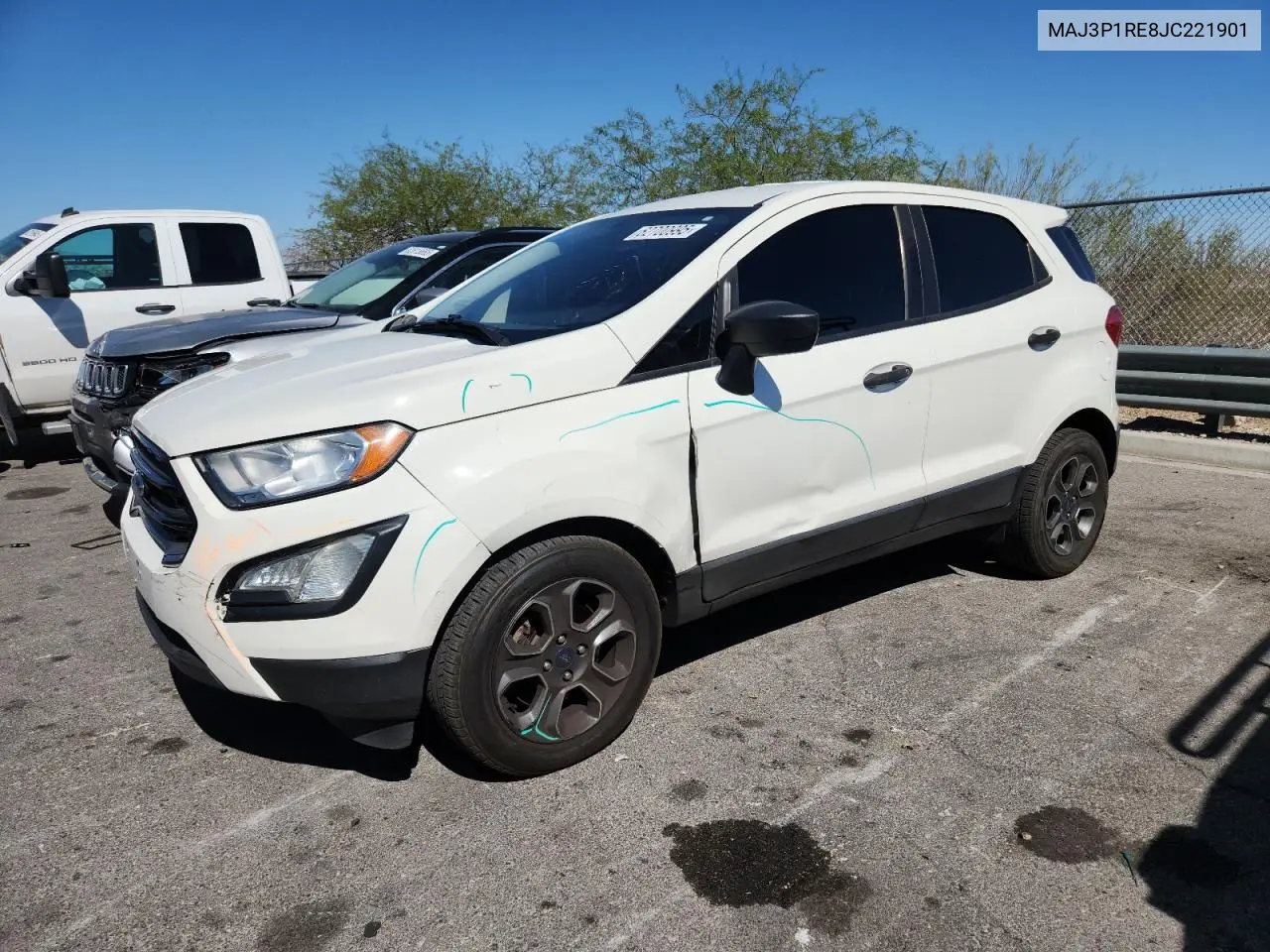 2018 Ford Ecosport S VIN: MAJ3P1RE8JC221901 Lot: 62700995