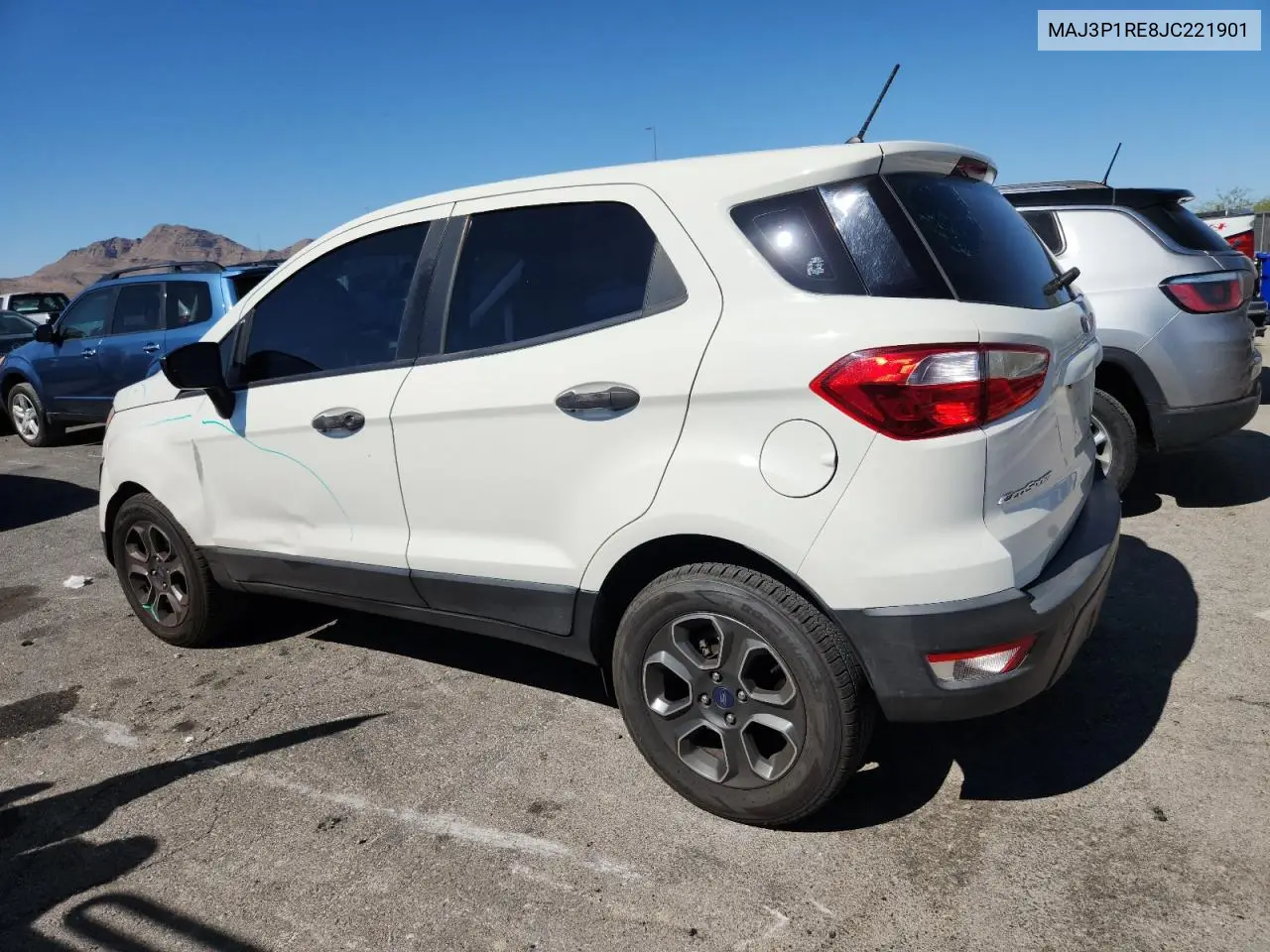 2018 Ford Ecosport S VIN: MAJ3P1RE8JC221901 Lot: 62700995