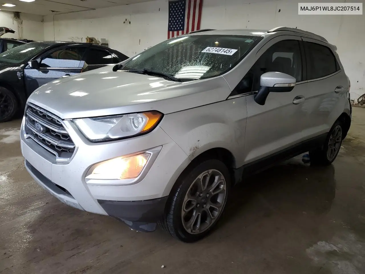 2018 Ford Ecosport Titanium VIN: MAJ6P1WL8JC207514 Lot: 62748145