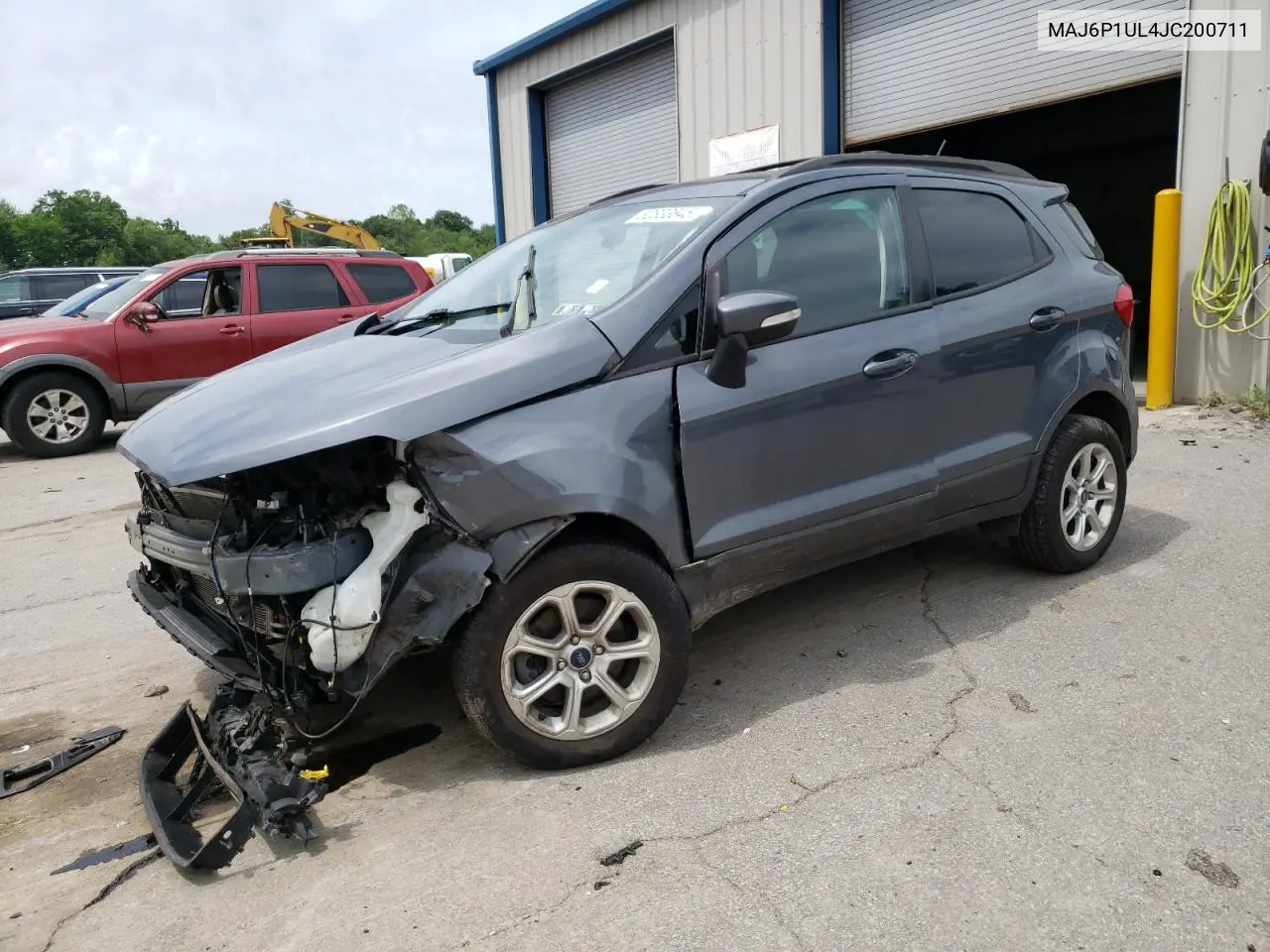 2018 Ford Ecosport Se VIN: MAJ6P1UL4JC200711 Lot: 62833645