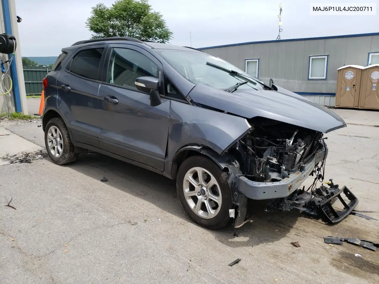 2018 Ford Ecosport Se VIN: MAJ6P1UL4JC200711 Lot: 62833645