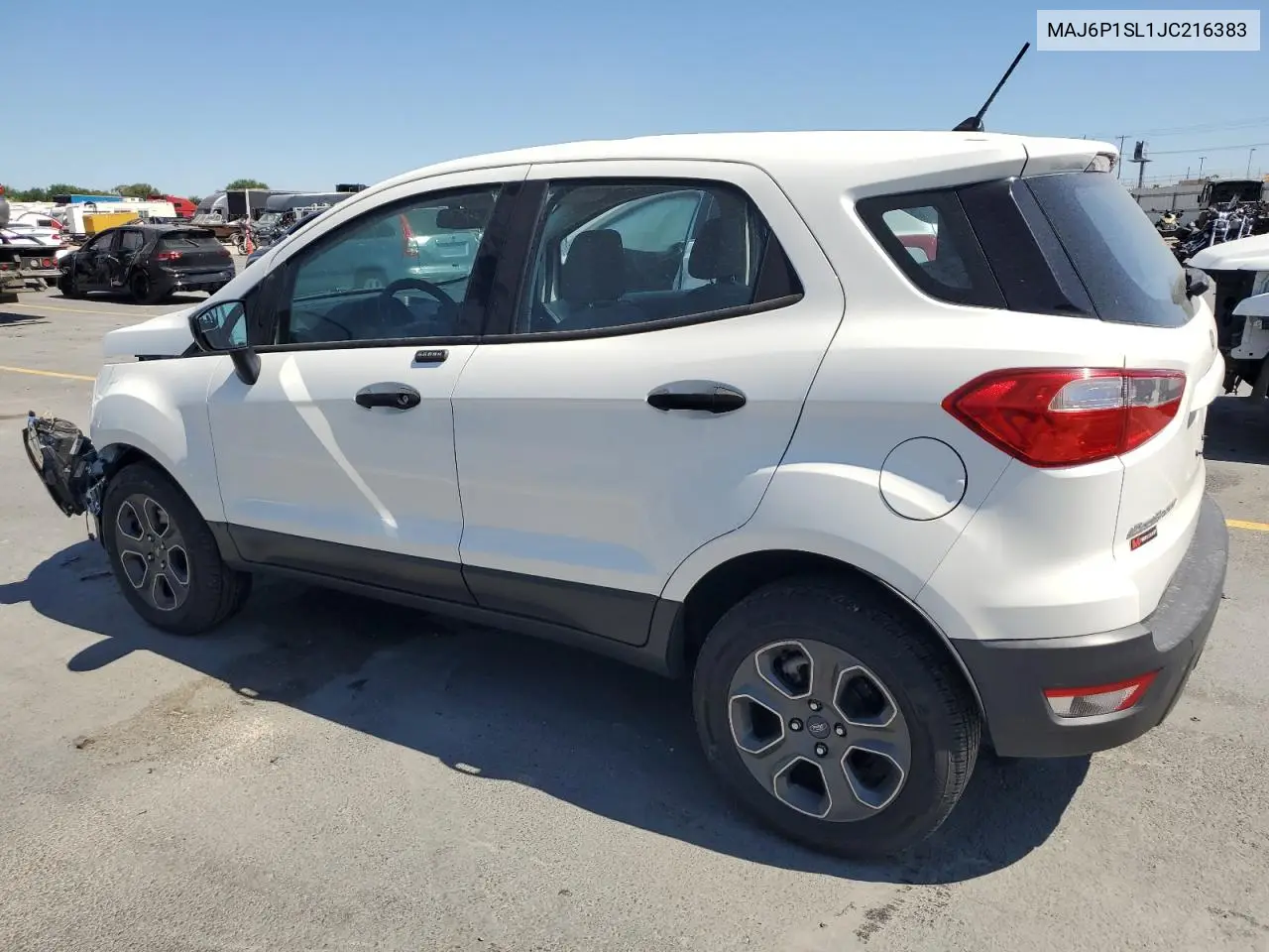 2018 Ford Ecosport S VIN: MAJ6P1SL1JC216383 Lot: 63018485