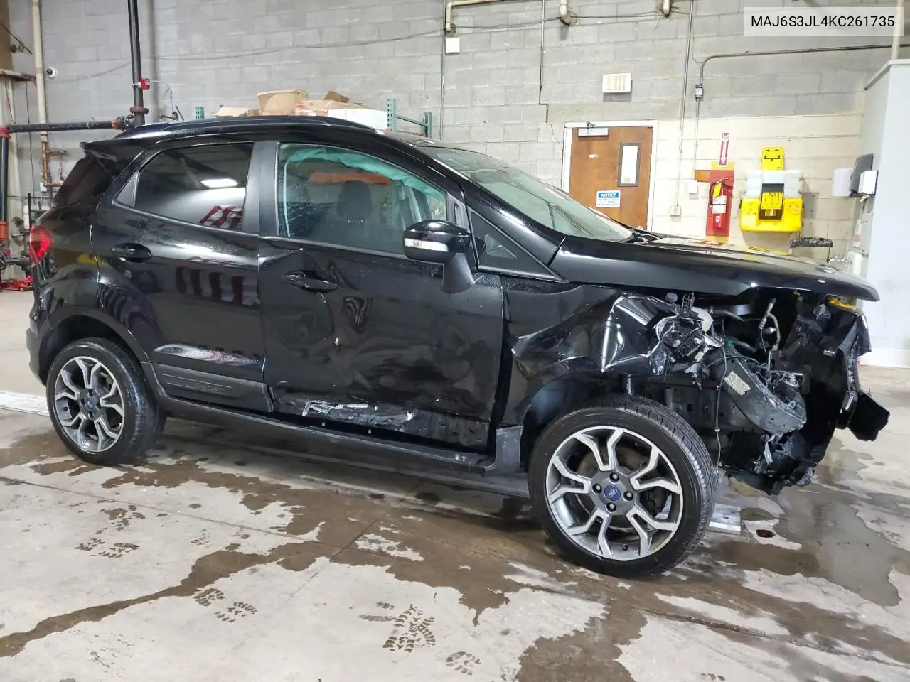 2019 Ford Ecosport Ses VIN: MAJ6S3JL4KC261735 Lot: 56202725