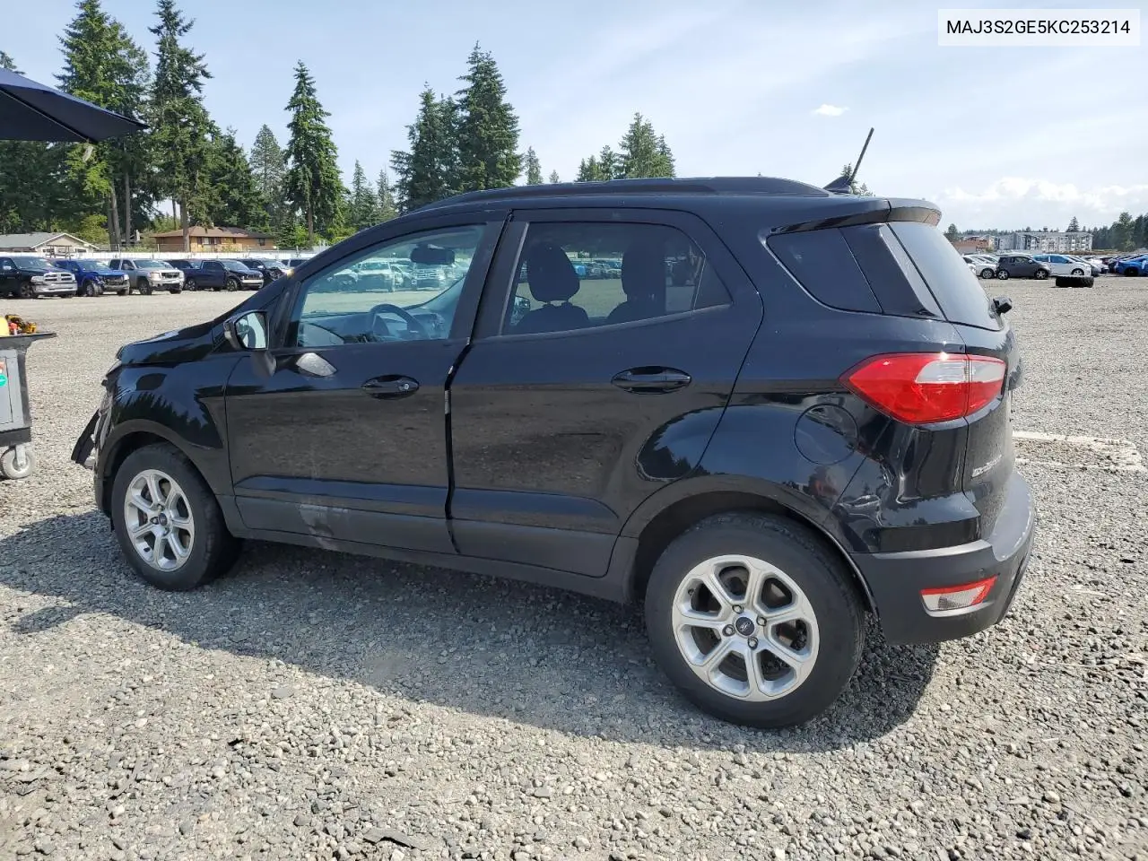 2019 Ford Ecosport Se VIN: MAJ3S2GE5KC253214 Lot: 61303535