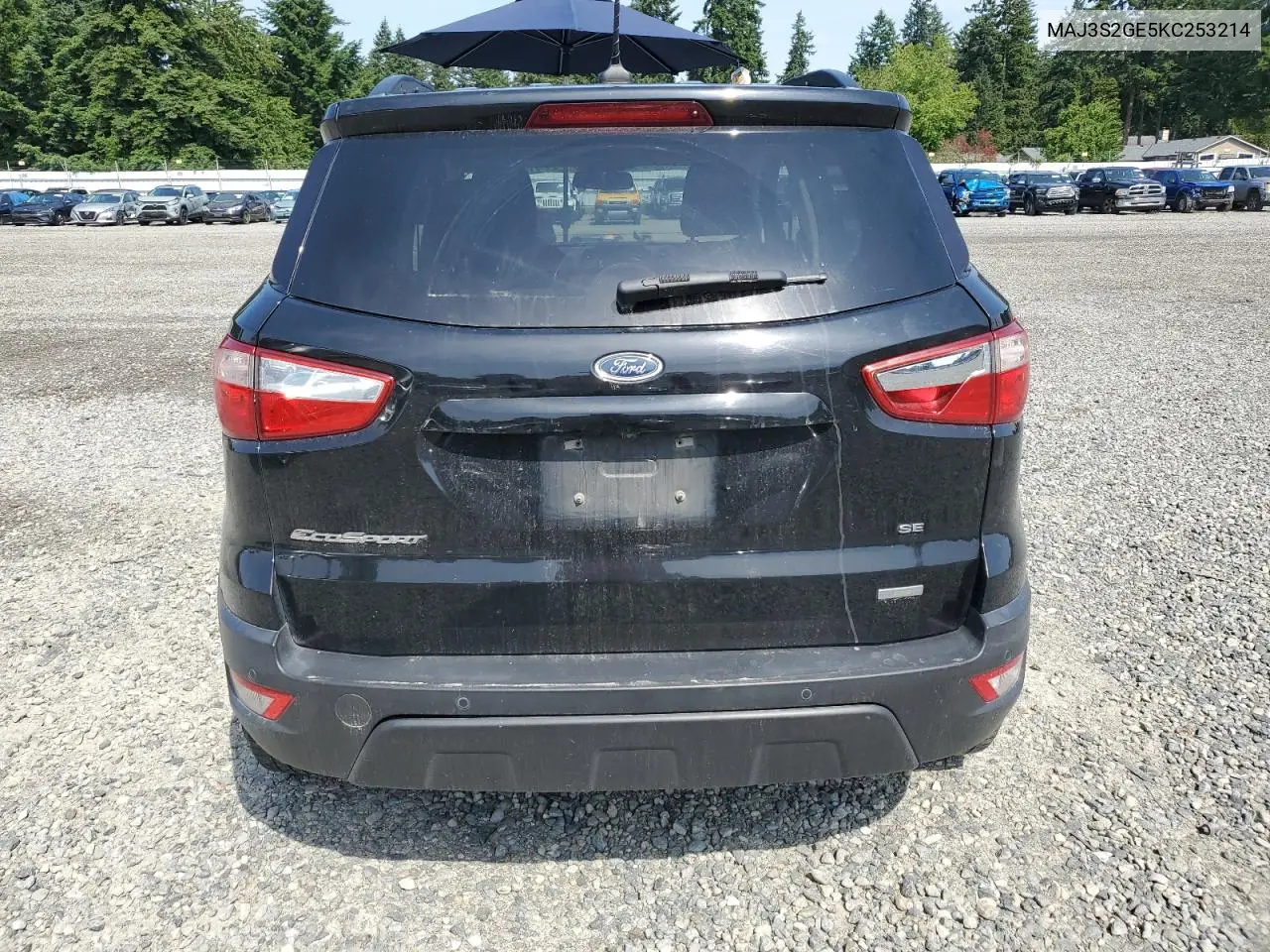 2019 Ford Ecosport Se VIN: MAJ3S2GE5KC253214 Lot: 61303535