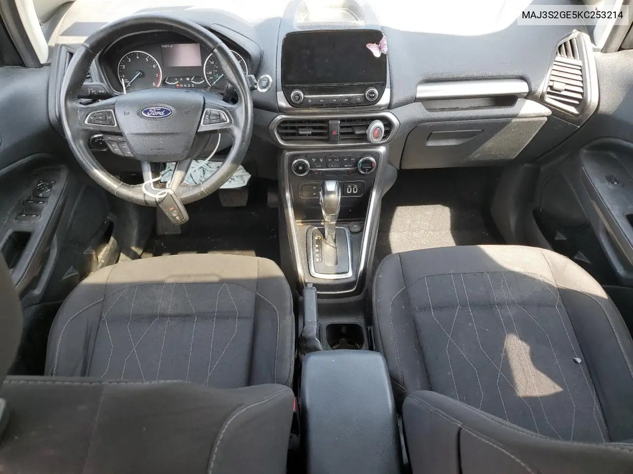 2019 Ford Ecosport Se VIN: MAJ3S2GE5KC253214 Lot: 61303535