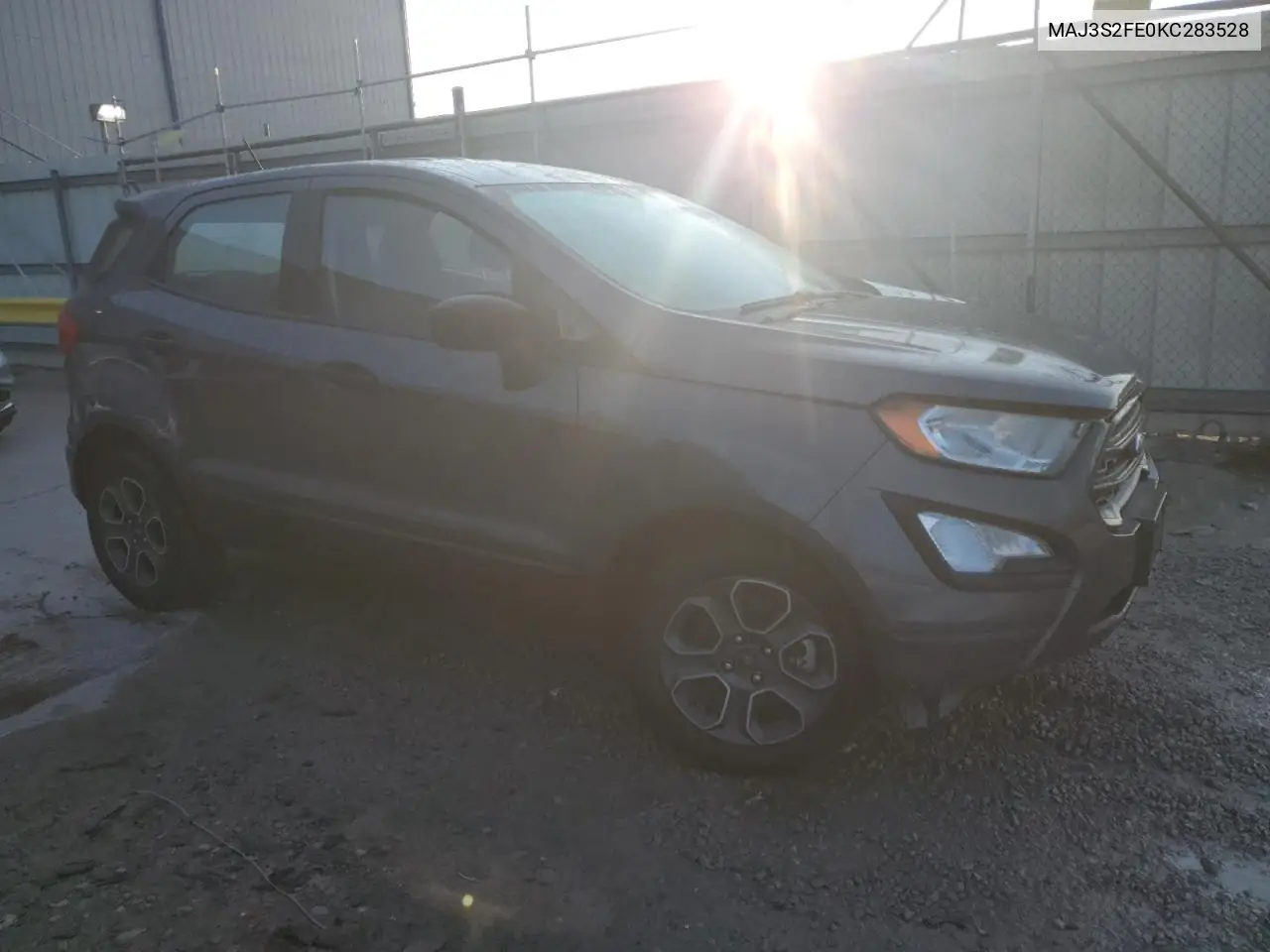 2019 Ford Ecosport S VIN: MAJ3S2FE0KC283528 Lot: 61965965