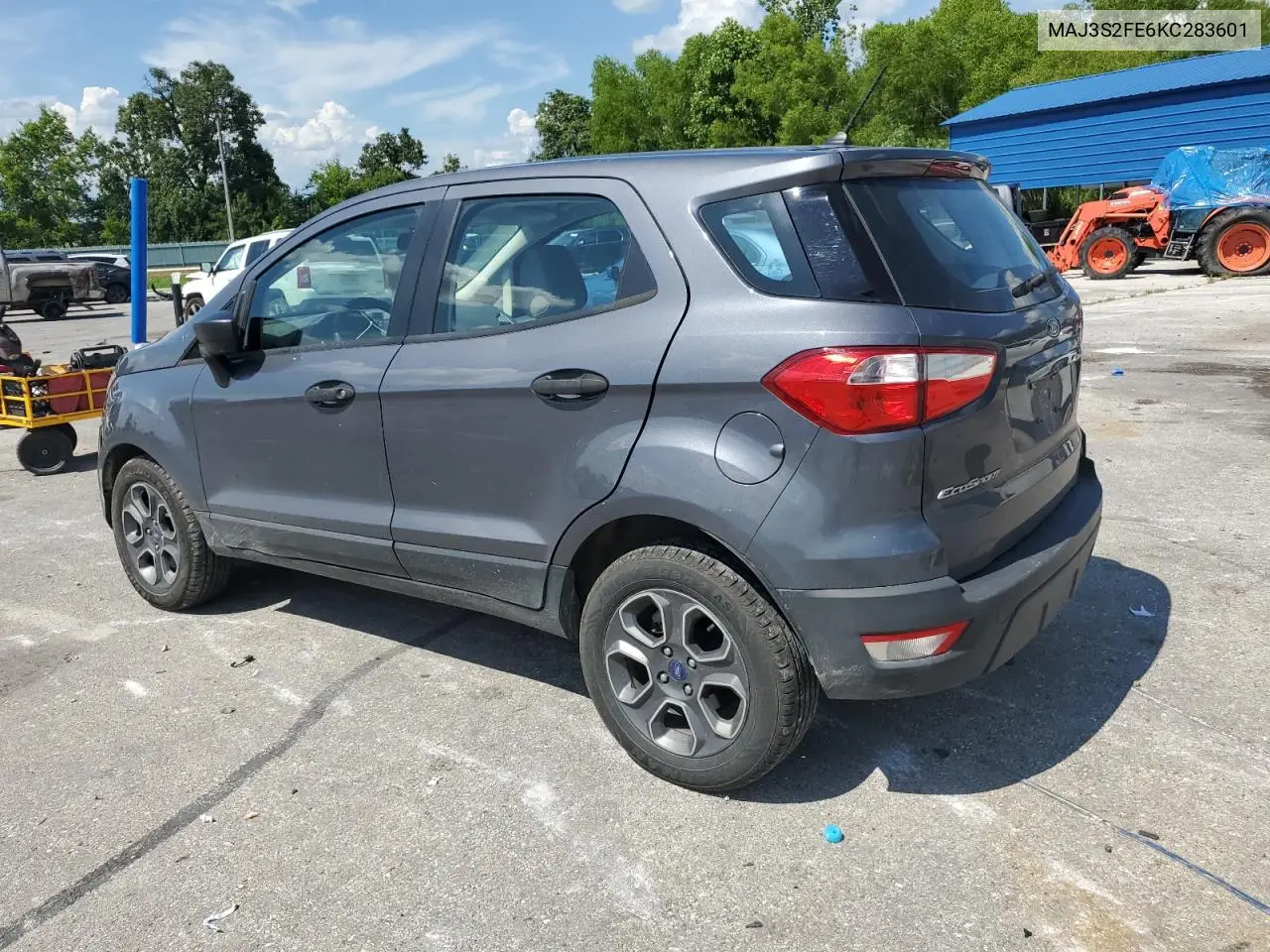2019 Ford Ecosport S VIN: MAJ3S2FE6KC283601 Lot: 62285035