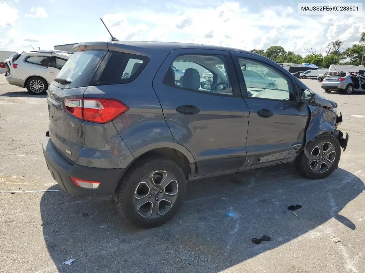 2019 Ford Ecosport S VIN: MAJ3S2FE6KC283601 Lot: 62285035