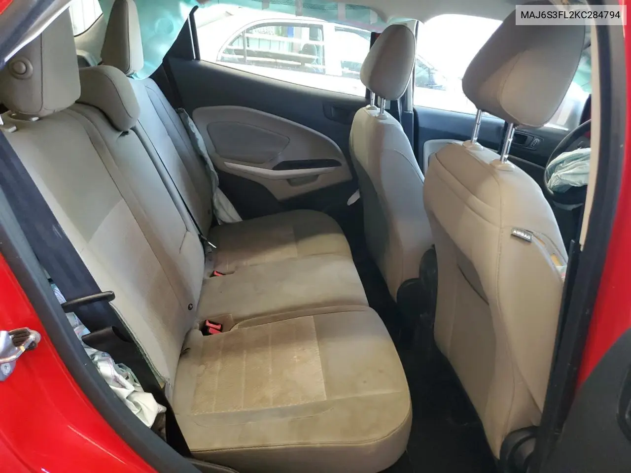 2019 Ford Ecosport S VIN: MAJ6S3FL2KC284794 Lot: 62328605
