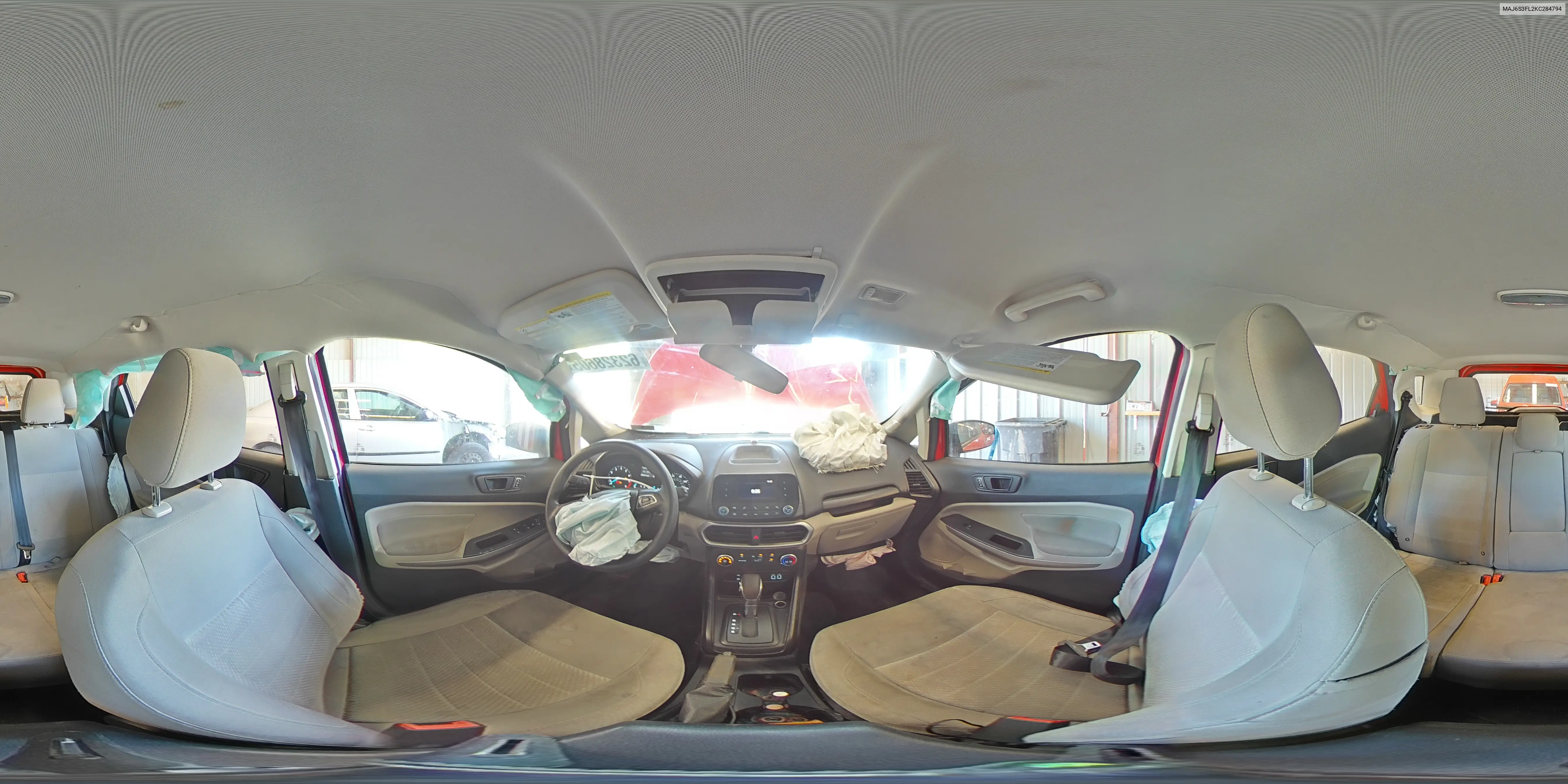 2019 Ford Ecosport S VIN: MAJ6S3FL2KC284794 Lot: 62328605