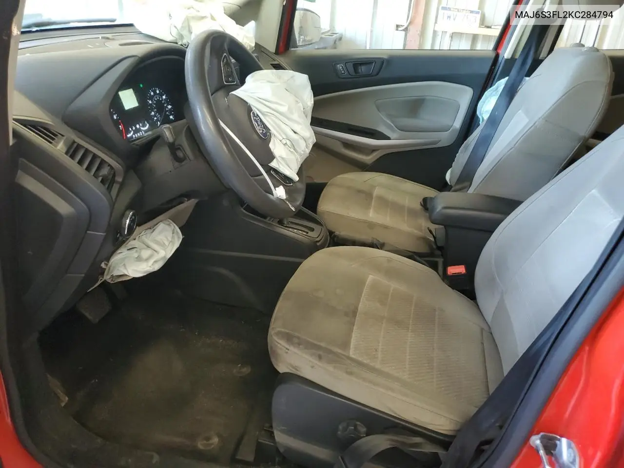 2019 Ford Ecosport S VIN: MAJ6S3FL2KC284794 Lot: 62328605