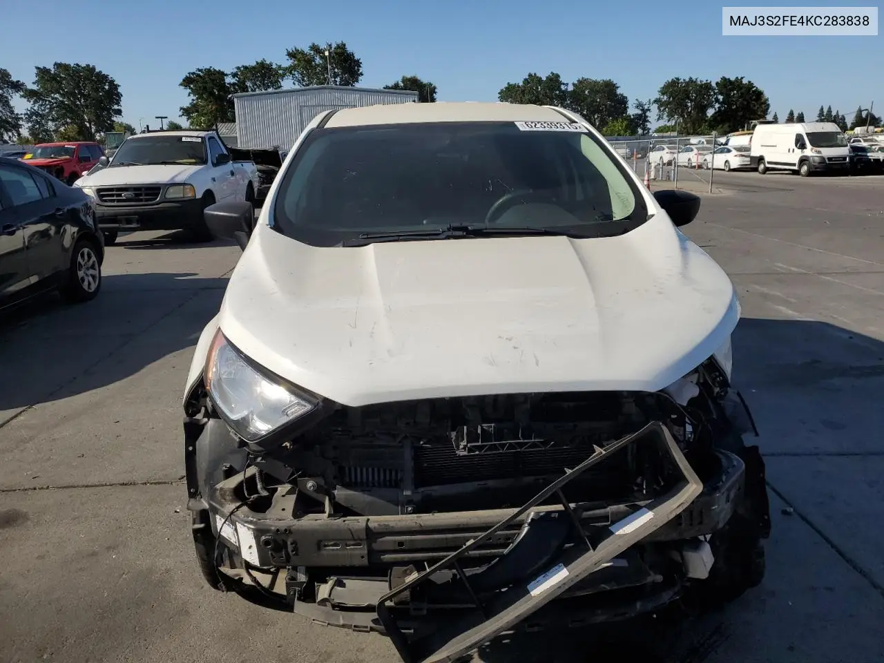 2019 Ford Ecosport S VIN: MAJ3S2FE4KC283838 Lot: 62339315