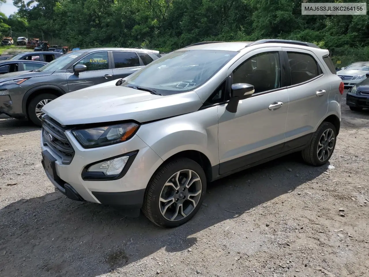 2019 Ford Ecosport Ses VIN: MAJ6S3JL3KC264156 Lot: 62353135