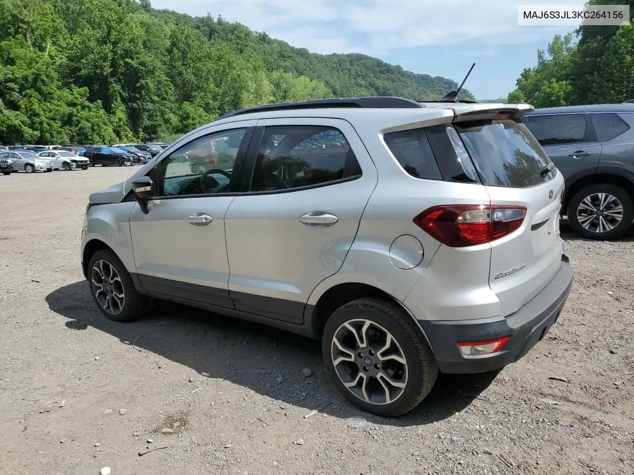 2019 Ford Ecosport Ses VIN: MAJ6S3JL3KC264156 Lot: 62353135
