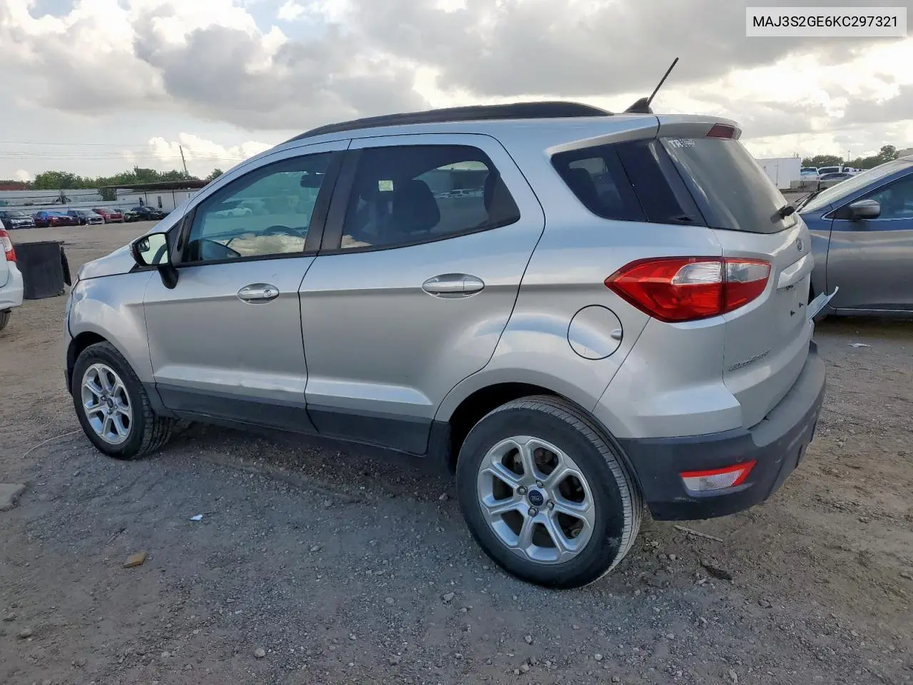 2019 Ford Ecosport Se VIN: MAJ3S2GE6KC297321 Lot: 62649395