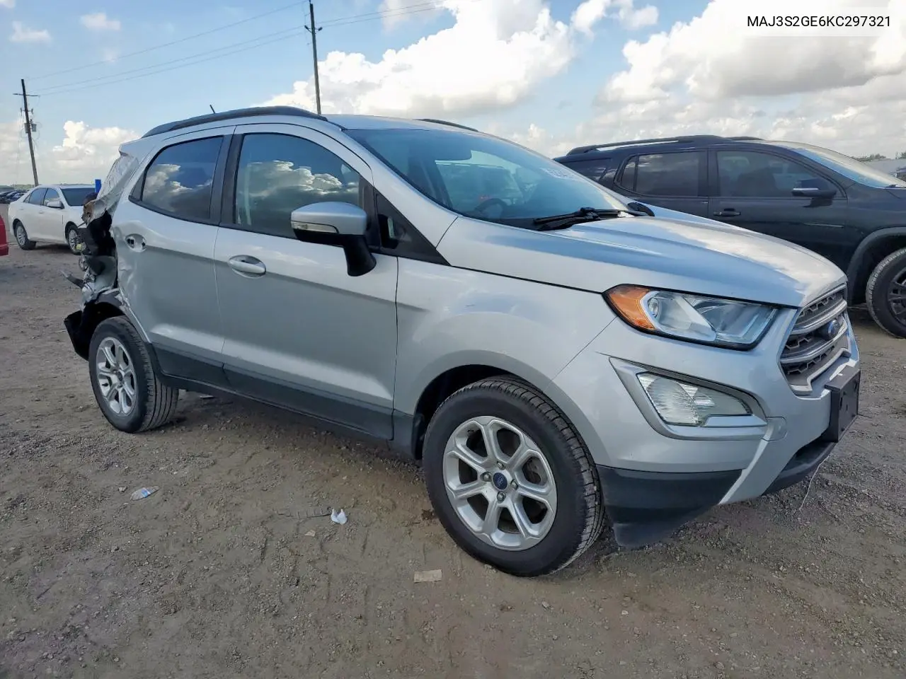 2019 Ford Ecosport Se VIN: MAJ3S2GE6KC297321 Lot: 62649395