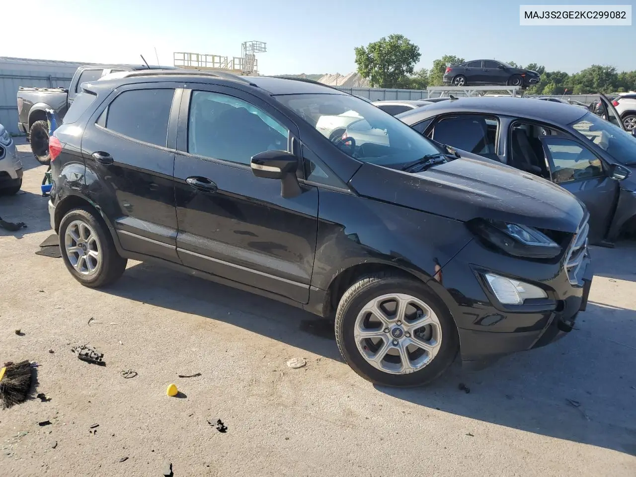 2019 Ford Ecosport Se VIN: MAJ3S2GE2KC299082 Lot: 62687435