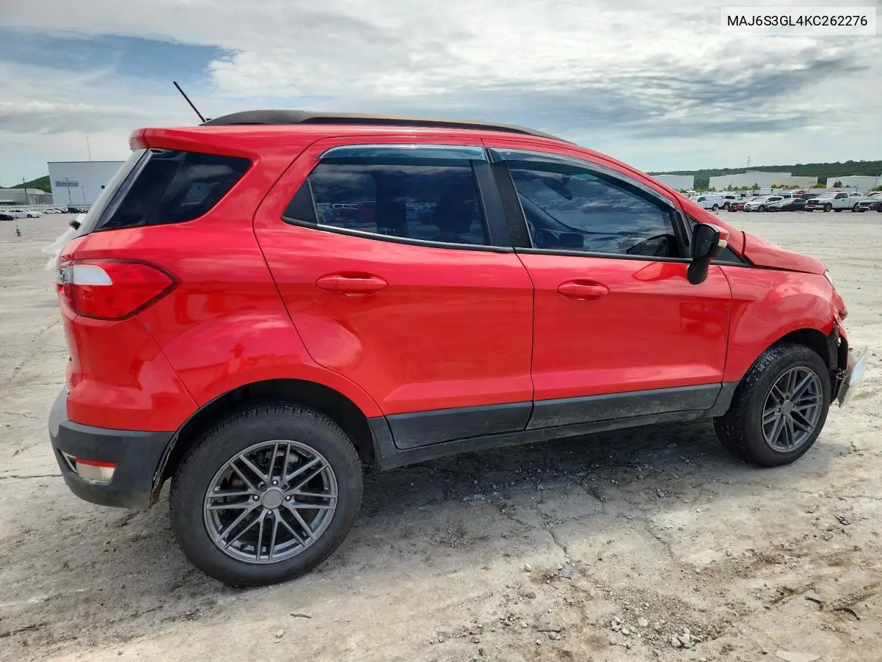2019 Ford Ecosport Se VIN: MAJ6S3GL4KC262276 Lot: 62944345