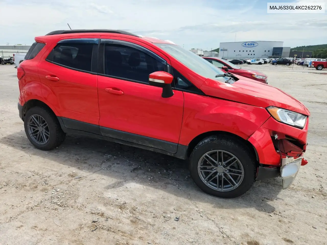 2019 Ford Ecosport Se VIN: MAJ6S3GL4KC262276 Lot: 62944345